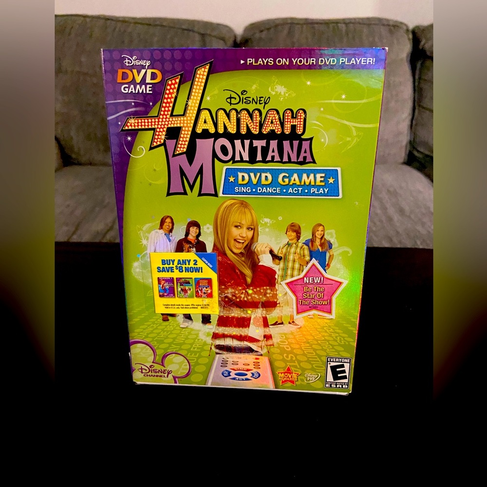 Hannah Montana - DVD Game (DVD, 2008, DVD Game)